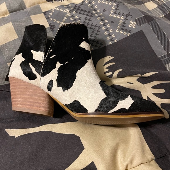 Corkys cow print hair boots size 8 - Picture 4 of 8